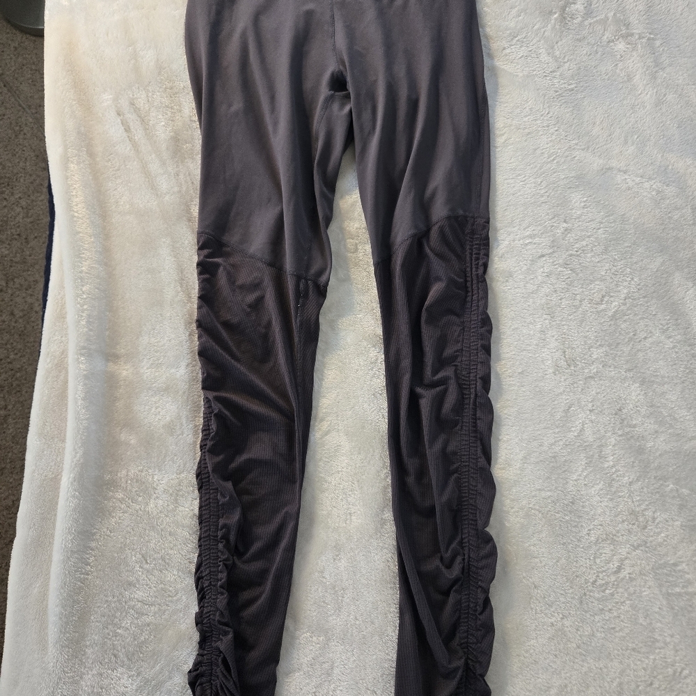 Fabletics Cashel Foldover PureLuxe Leggings in Mauve/Purple - Size L - Picture 2 of 12